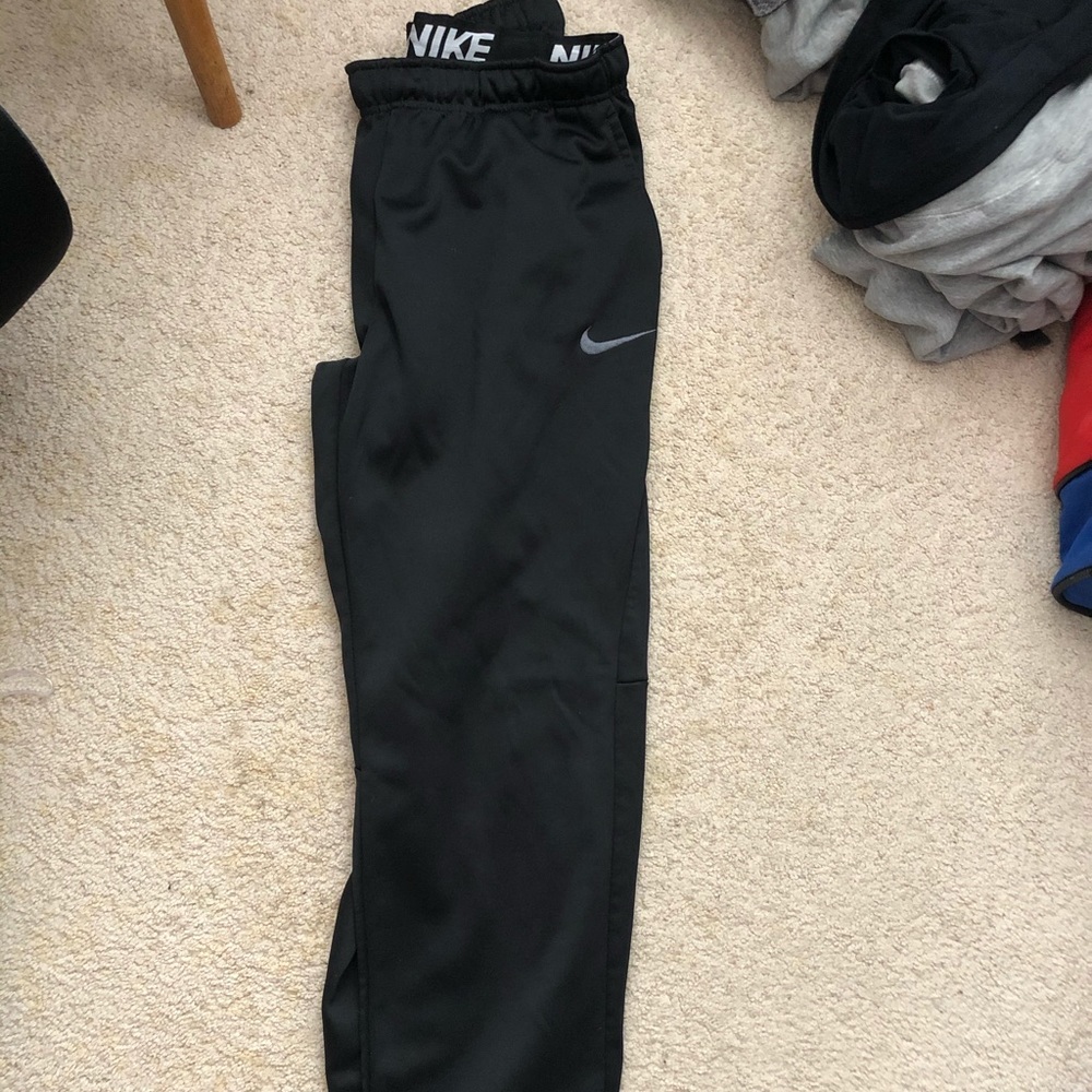 Black Dri-fit Nike sweats